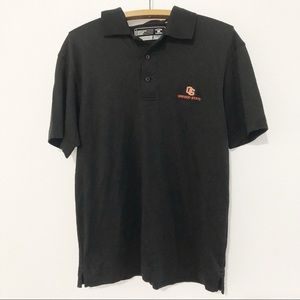 Oregon State Beavers Black Polo Mens Small